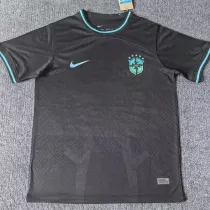 22/23 Brazil Black Special Edition Fans Soccer Jersey