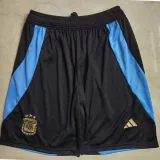 24/25 Argentina Home Black Shorts Pants