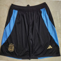 24/25 Argentina Home Black Shorts Pants