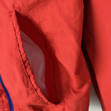 23/24 Flamengo Red & Blue Double Sided Windbreaker (双面风衣)