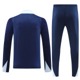 24/25 TOT Sapphire Blue Kids Half Pull Tracksuit  (童装、半拉链)