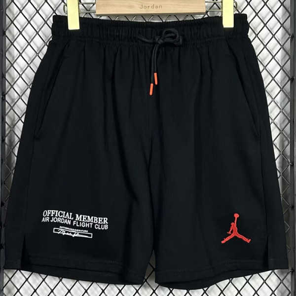 24/25 JOR Black Cotton shorts(003、前小英文标、全棉)