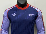 24/25 ARS Royal Blue Leisure  Long Sleeve Retro Soccer Jersey