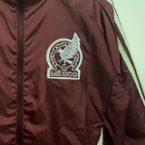 24/25 Mexico Brown & Light Green Double Sided Windbreaker (双面风衣)