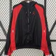 2024 New Jordon Black Red Windbreaker(连帽）