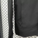 24/25 F703 Disant Black Single Layer Windbreaker(连帽冲锋衣）