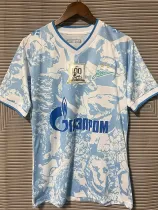 24/25 Zenit White Fans Soccer Jersey