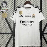 24/25 RMA  Home 1:1  Fans Soccer Jersey