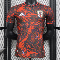 24/25 Japan Red Dragon pattern version  Player Version Soccer Jersey