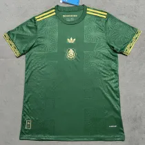 25/26 Mexico Golden Cup Edition Green (RUBBER BADGE) Fans Soccer Jersey(胶章）