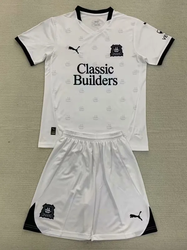 24/25 Plymouth Away Kids  Soccer Jersey