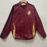 24/25 RMA Red  & Khaki Double Sided Windbreaker (双面风衣)