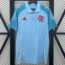 25/26  Flamengo Sky Blue  Polo Training shirts