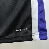 23/24 KINGS LAVINT # 8 Black Away  Top Quality Hot Pressing  Retro NBA Jersey