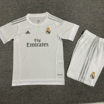 2015/2016 RMA Home Kids Retro Soccer Jersey