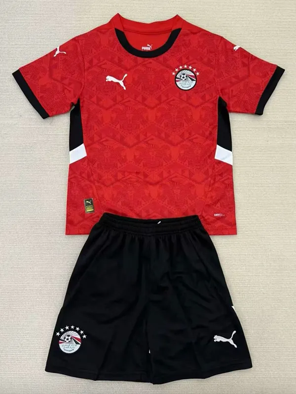 24/25 Egypt Home Kids Soccer Jersey