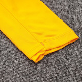 24/25  BAR Yellow Inkjet Half Pull Tracksuit  (半拉链、B834)