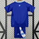 24/25  Argentina Away Kids Soccer Jersey