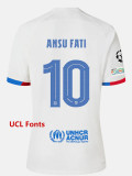 23/24 BAR Away Player Version Soccer Jersey