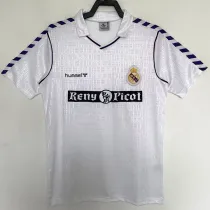 1989/1990 RMA Home Retro Soccer Jersey
