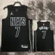 22/23 NETS DURANT #7 Black Top Quality Hot Pressing NBA Jersey (Trapeze Edition)