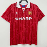 1992/1994 Man Utd Home Retro Soccer Jersey