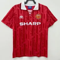 1992/1994 Man Utd Home Retro Soccer Jersey