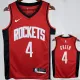 22/23 ROCKETS GREEN #4 Red Away Top Quality Hot Pressing NBA Jersey