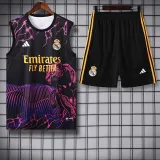 24/25 RMA Black Purple （Leopard Head）Tank top and shorts suit