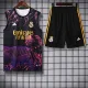24/25 RMA Black Purple （Leopard Head）Tank top and shorts suit