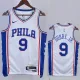 22/23 76ERS OUBRE JR. #9 White Top Quality Hot Pressing NBA Jersey
