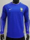 1998 Brazil Away Retro Long Sleeve Soccer Jersey长袖