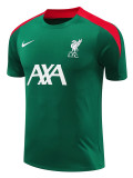 24/25  LIV Green Training Shirts(绿色红肩）