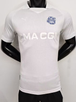 24/25 Marseille  125th Anniversary Edition White Player Version Soccer Jersey