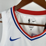 22/23 CLIPPERS HAROEN #1 White Top Quality Hot Pressing NBA Jersey