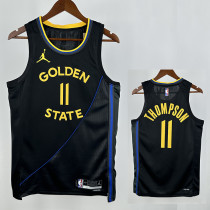24/25 WARRIORS THOMPSON # 11 Black Flying Man Top Quality Hot Pressing NBA Jersey