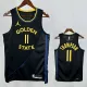 24/25 WARRIORS THOMPSON # 11 Black Flying Man Top Quality Hot Pressing NBA Jersey