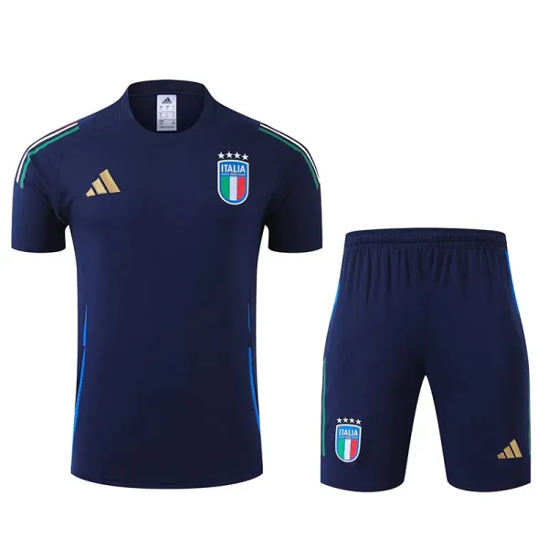 24/25 Italy Dark Blue Training Short Suit