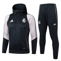 24/25 RMA Dark Grey Hooded  Tracksuit(Add Fluff)  #F611加绒