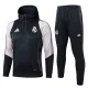 24/25 RMA Dark Grey Hooded  Tracksuit(Add Fluff)  #F611加绒