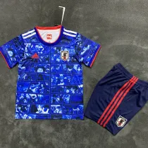 22/23 Japan Anime Blue Kids  Soccer Jersey