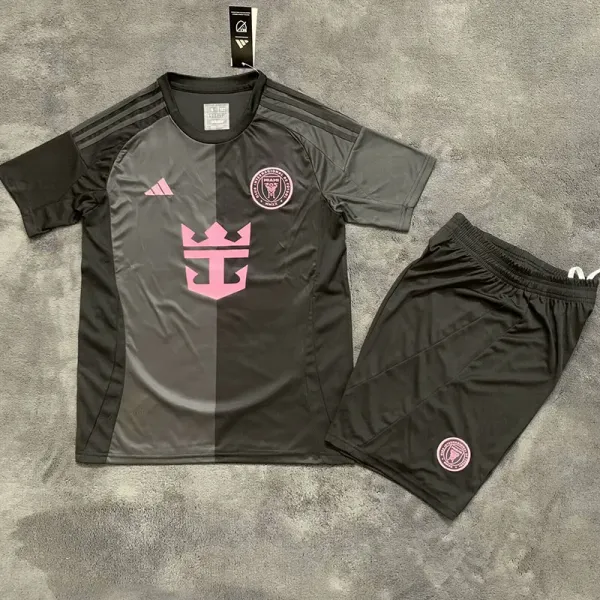 25/26 Inter Miami Away  Kids Soccer Jersey