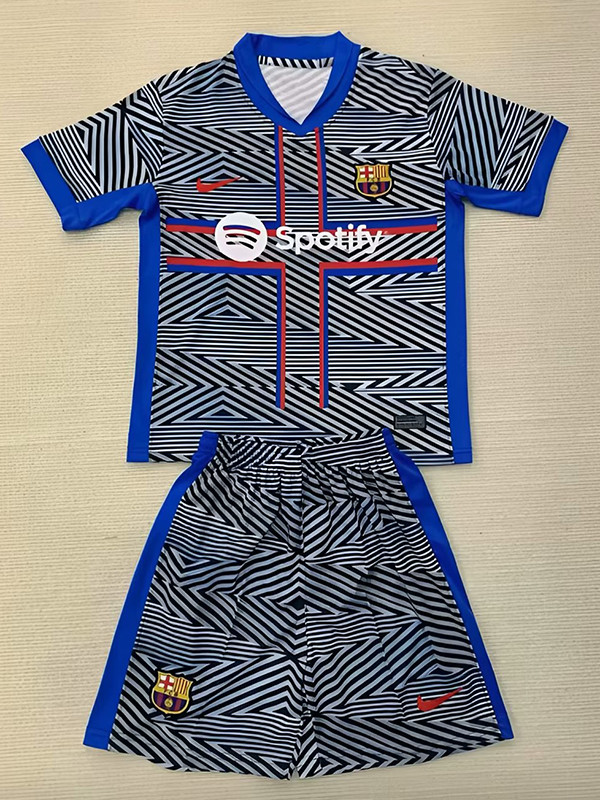 24/25 BAR Grey Kids Soccer Jersey