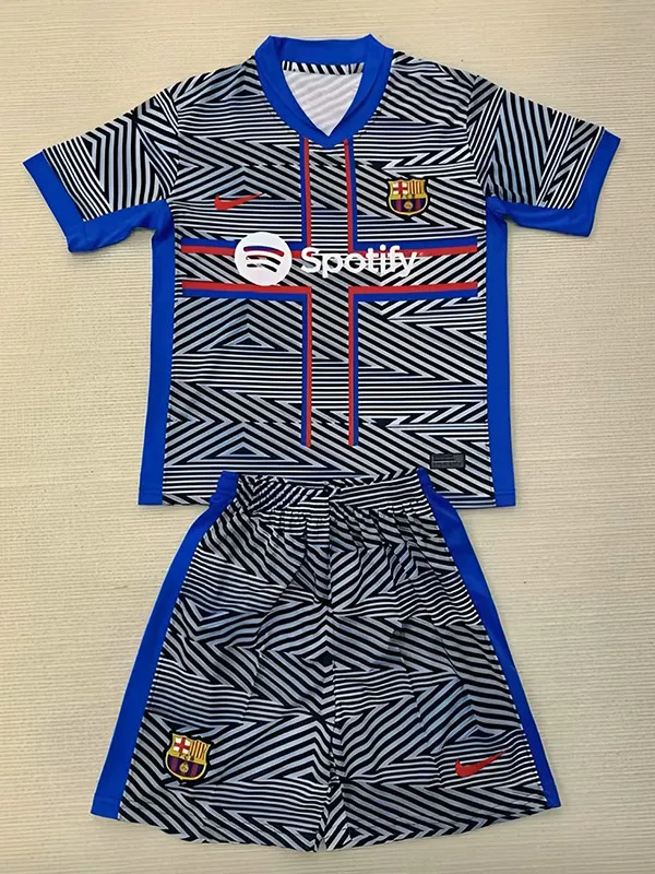 24/25 BAR Grey Kids Soccer Jersey