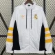 RMA White Retro Windbreaker