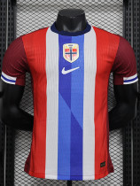 2024 Norway Home Player version Soccer Jersey