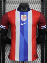 2024 Norway Home Player version Soccer Jersey