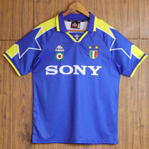 1996/1997 JUV Away Blue Retro Soccer Jersey