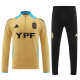 24/25 Argentina Mud Yellow  Half Pull Tracksuit (半拉链、泥黄色）
