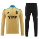 24/25 Argentina Mud Yellow  Half Pull Tracksuit (半拉链、泥黄色）